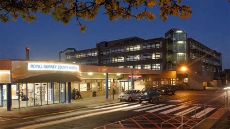 royal surrey county hospital blood tests.